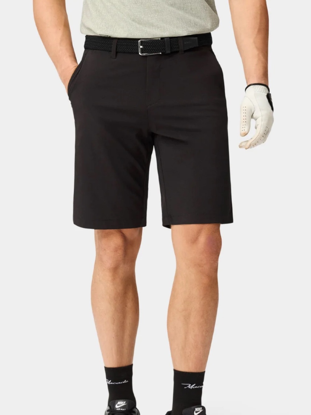 Macade - Four-Way Stretch Shorts - Black